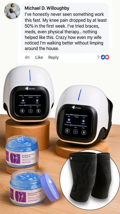 LEVIDE™ 4 in 1 Knee Therapy Device